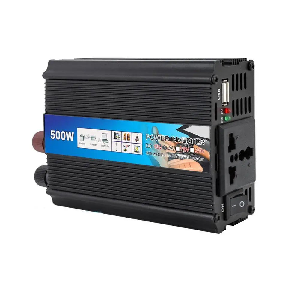 500W ინვერტორი 12V-დან 220V-მდე