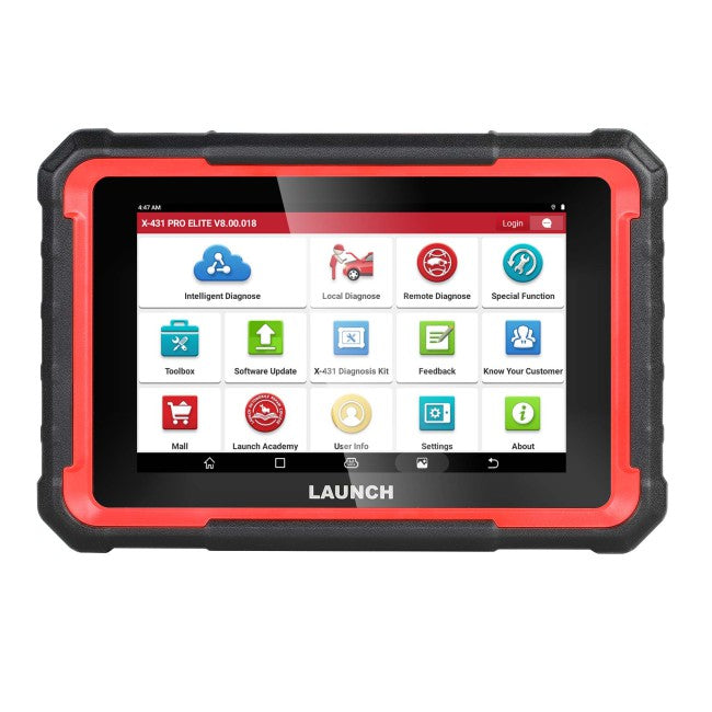 OBD2 დიაგნოსტიკური სკანერი Launch X431 PRO ELITE