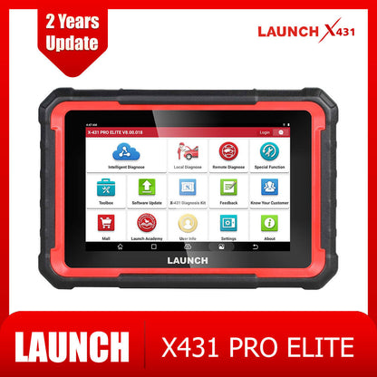 OBD2 დიაგნოსტიკური სკანერი Launch X431 PRO ELITE