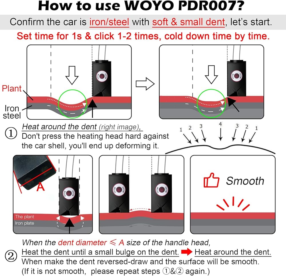 1000W ხელის ინდუქციური გამათბობელი WOYO PDR007