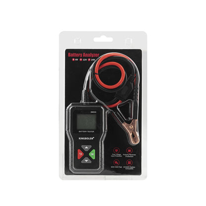 აკუმულატორის ტესტერი 6V, 12V, 24V KINGBOLEN BM550