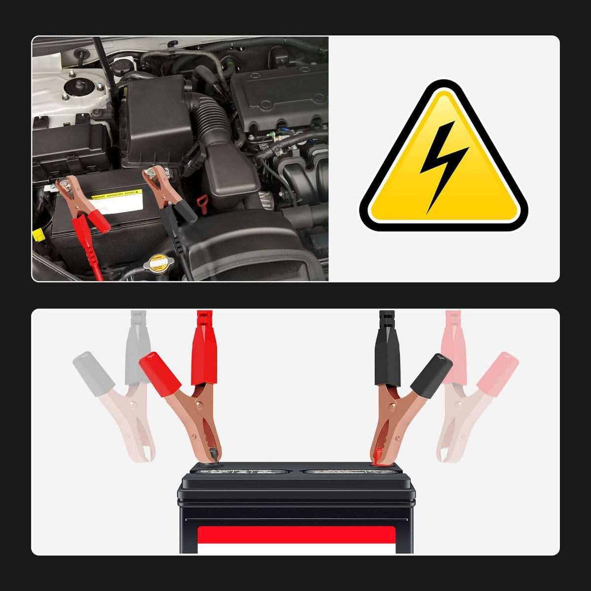 აკუმულატორის ტესტერი 6V, 12V, 24V KINGBOLEN BM550