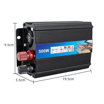 500W ინვერტორი 12V-დან 220V-მდე