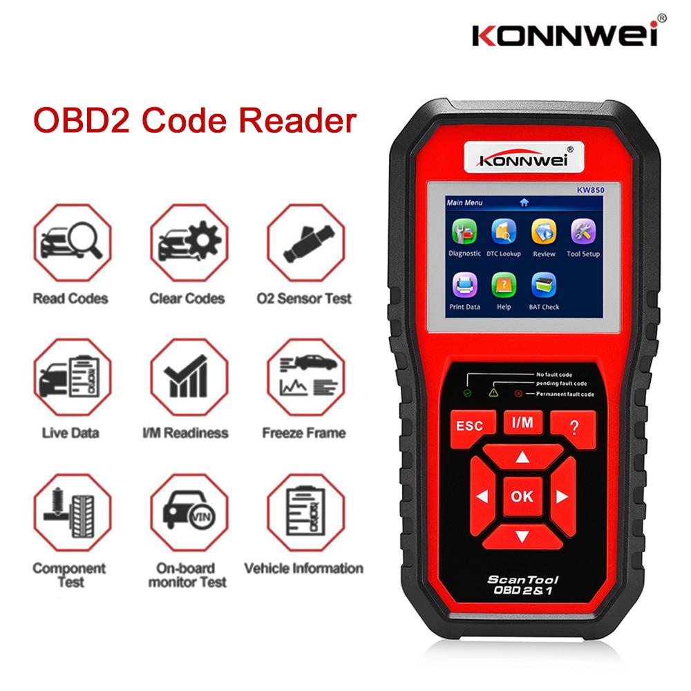 OBD2 ავტოსკანერი Konnwei KW850