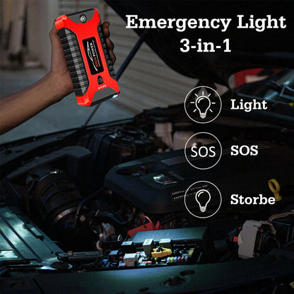 მანქანის დამქოქი (სტარტერი) 99800mAh/600A