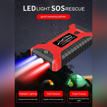 მანქანის დამქოქი (სტარტერი) 99800mAh/600A