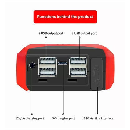 მანქანის დამქოქი (სტარტერი) 99800mAh/600A