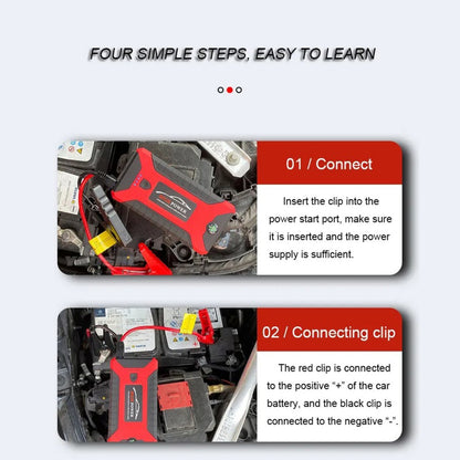 მანქანის დამქოქი (სტარტერი) 99800mAh/600A